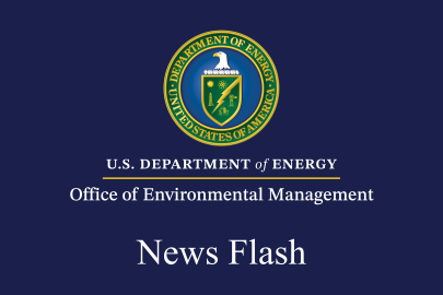 News Flash with DOE EM Logo