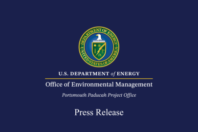 DOE Seal for the PPPO office with the words Press Release below