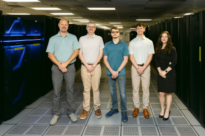 A group of scientist posing for a group picture