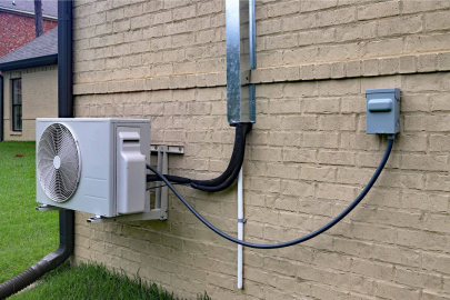 Ductless mini-split heat pump