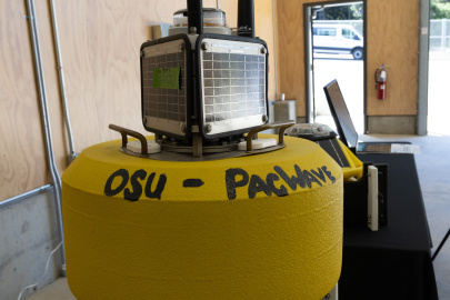 Image of buoy at PacWave