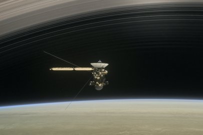 Cassini around Saturn