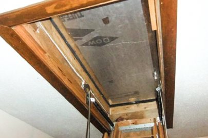 Do-It-Yourself Savings Project: Attic Stairs Cover Box