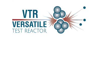 Versatile Test Reactor logo.