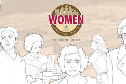 Women of the Manhattan Project coloring book 