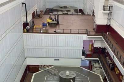 Generator Room of the Carters Hydroelectric Project