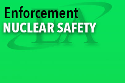 Enforcement Letter, Consolidated Nuclear Security, LLC