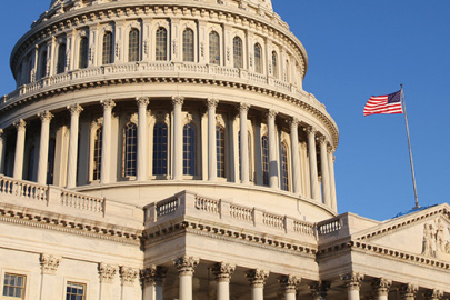 Photo of the Capitol building in Washington DC.