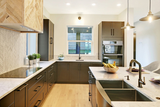 Dwell Development built this 3,989-square-foot custom home in Seattle, Washington, to the high performance criteria of the U.S. Department of Energy Zero Energy Ready Home (ZERH) program.