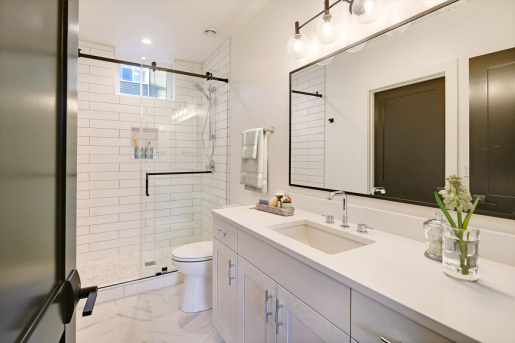 Dwell Development built this 3,989-square-foot custom home in Seattle, Washington, to the high performance criteria of the U.S. Department of Energy Zero Energy Ready Home (ZERH) program.