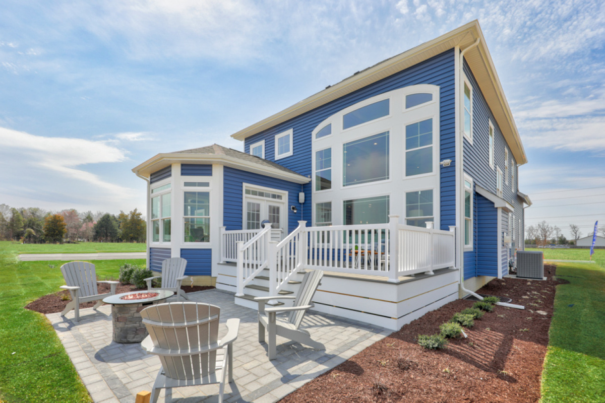 Insight Homes built this 5,845-square-foot production home in Lewes, Delaware, to the high performance criteria of the U.S. Department of Energy Zero Energy Ready Home (ZERH) program.