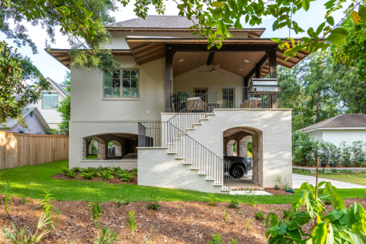 SCC Group and WATERSHED built this 5,750-square-foot custom home in Fairhope, Alabama, to the high performance criteria of the U.S. Department of Energy Zero Energy Ready Home (ZERH) program.