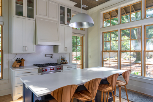 Scott Norman and WATERSHED built this 3,542-square-foot custom home in Fairhope, Alabama, to the high performance criteria of the U.S. Department of Energy Zero Energy Ready Home (ZERH) program.