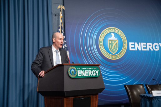 Photo of DOE Deputy Secretary David Turk at OSDBU Veterans Small Business Event