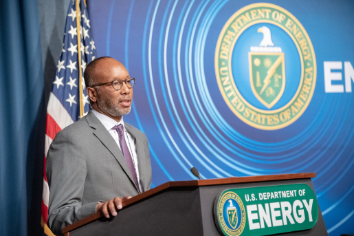 Photo of DOE OSDBU Director Ron Pierce at Veterans Small Business Event