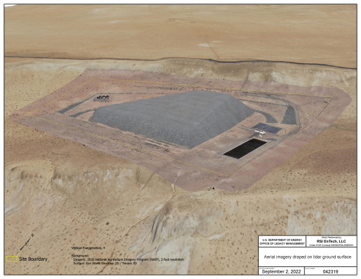 Aerial Imagery of the Tuba City, Arizona, Disposal Site (September 2022).