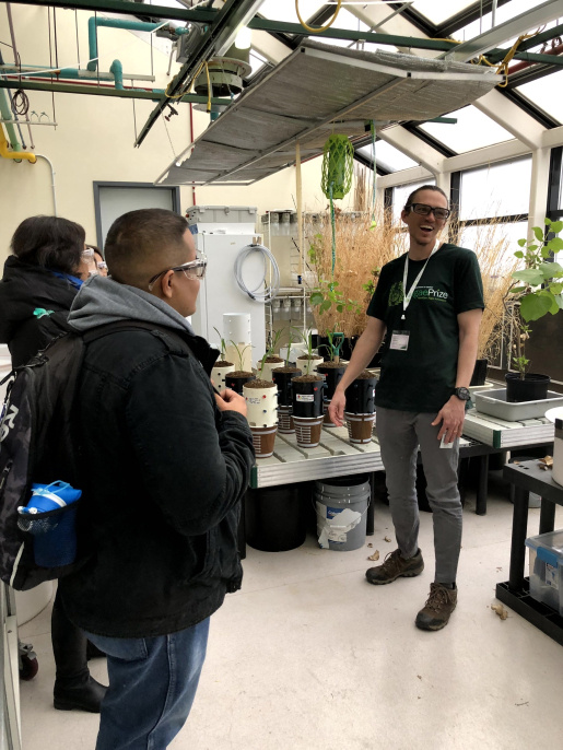 NREL Tour Algae Greenhouse