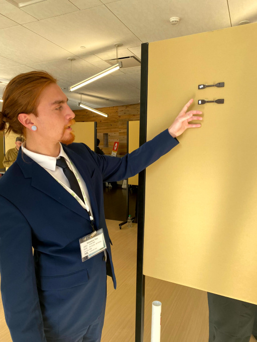 PUPR Team Showcasing Sargassum-Based Materials