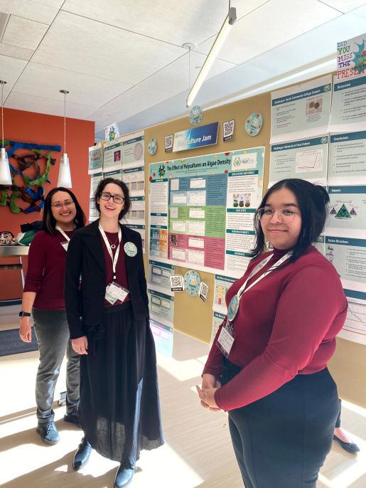 Polyculture Jam Team with Poster