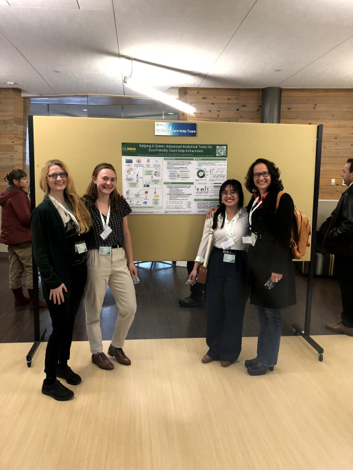 Team UC Davis presenting their Poster
