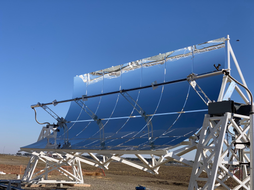 Sunvapor's Green Parabolic Trough System