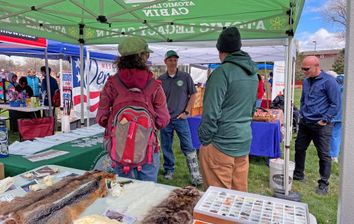 Pitton and Kerl ALC booth at SWAF in 2023.