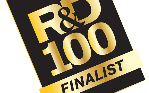 The R&D 100 Finalist graphic.