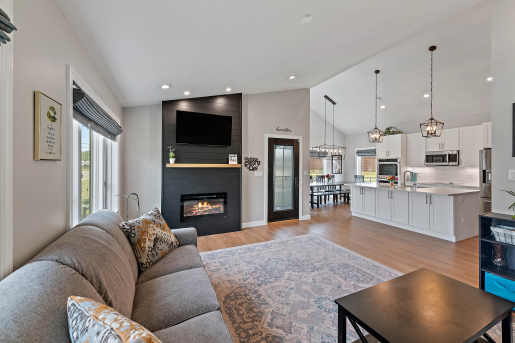 Deltec Homes and Greenacres High Performance Home Consulting built this 2,523-square-foot custom home in Hamilton, Ohio, to the high performance criteria of the U.S. Department of Energy’s Zero Energy Ready Home (ZERH) program.