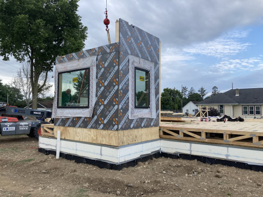 Deltec Homes and Greenacres High Performance Home Consulting built this 2,523-square-foot custom home in Hamilton, Ohio, to the high performance criteria of the U.S. Department of Energy’s Zero Energy Ready Home (ZERH) program.