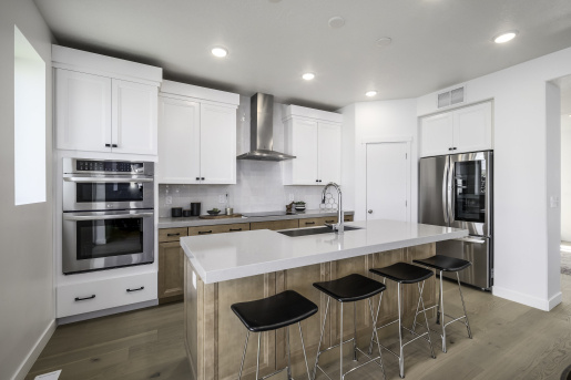 Garbett Construction built this 2,609-square-foot production home in Park City, Utah, to the high performance criteria of the U.S. Department of Energy’s Zero Energy Ready Home (ZERH) program.