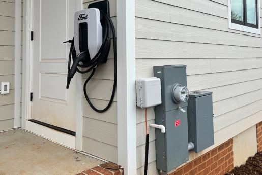 Howard Building Science built this 1,380-square-foot affordable home in Granite Falls, North Carolina, to the high performance criteria of the U.S. Department of Energy’s Zero Energy Ready Home (ZERH) program. 