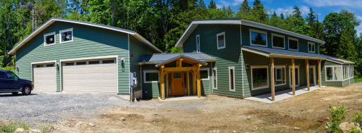 Powerhouse Designs and TC Legend Homes built this 2,345-square-foot custom home in Bellingham, Washington, to the high performance criteria of the U.S. Department of Energy’s Zero Energy Ready Home (ZERH) program.