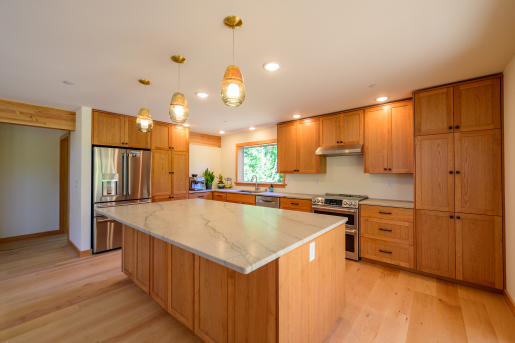 Powerhouse Designs and TC Legend Homes built this 2,345-square-foot custom home in Bellingham, Washington, to the high performance criteria of the U.S. Department of Energy’s Zero Energy Ready Home (ZERH) program.