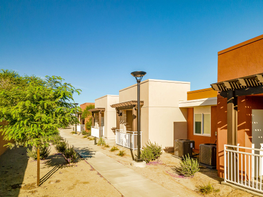 Sun Country Builders and Coachella Valley Housing Coalition built this 87,412-square-foot multifamily complex in Indio, California, to the high performance criteria of the U.S. Department of Energy’s Zero Energy Ready Home (ZERH) program.
