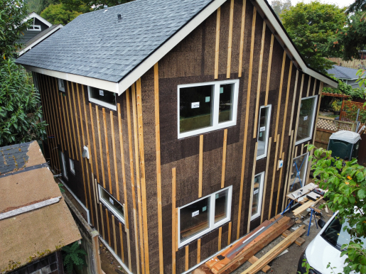 Targa Homes built this 1,000-square-foot custom home in Seattle, Washington, to the high performance criteria of the U.S. Department of Energy’s Zero Energy Ready Home (ZERH) program.