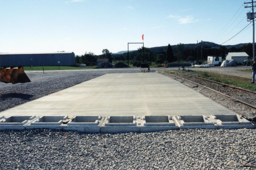 Rail Spur Loading Platform