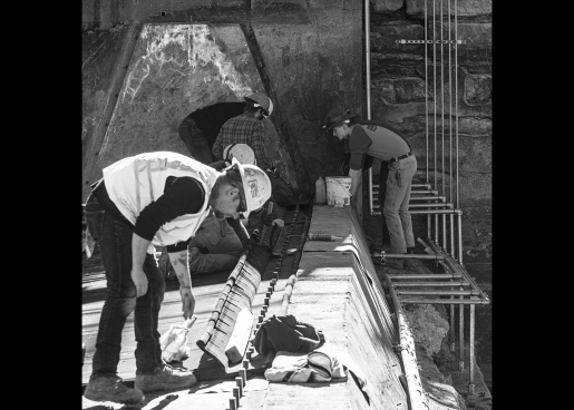 People working on infrastructure