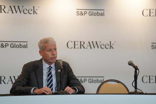 Sec Wright speaking at CERAWeek
