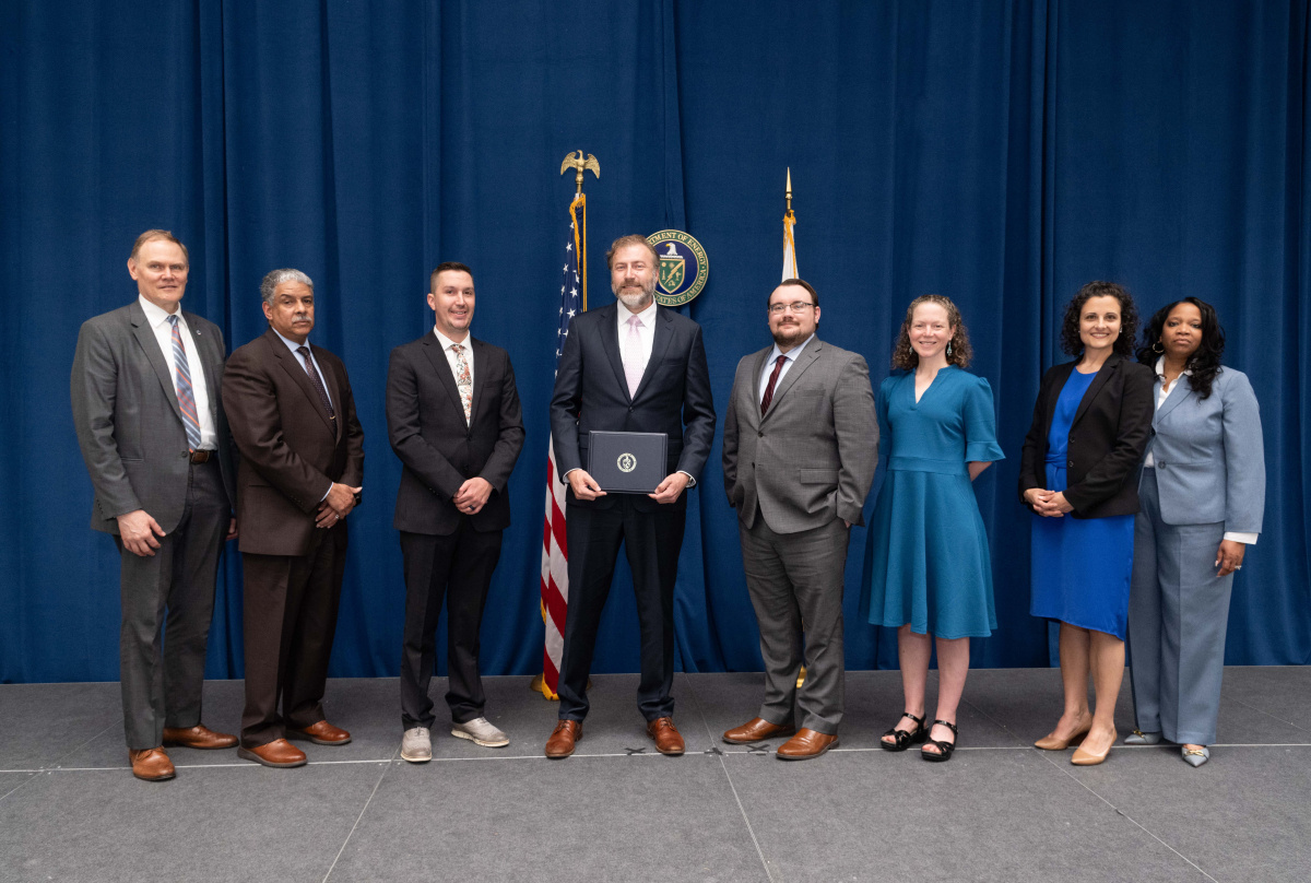 A group of people posing for a photo.
