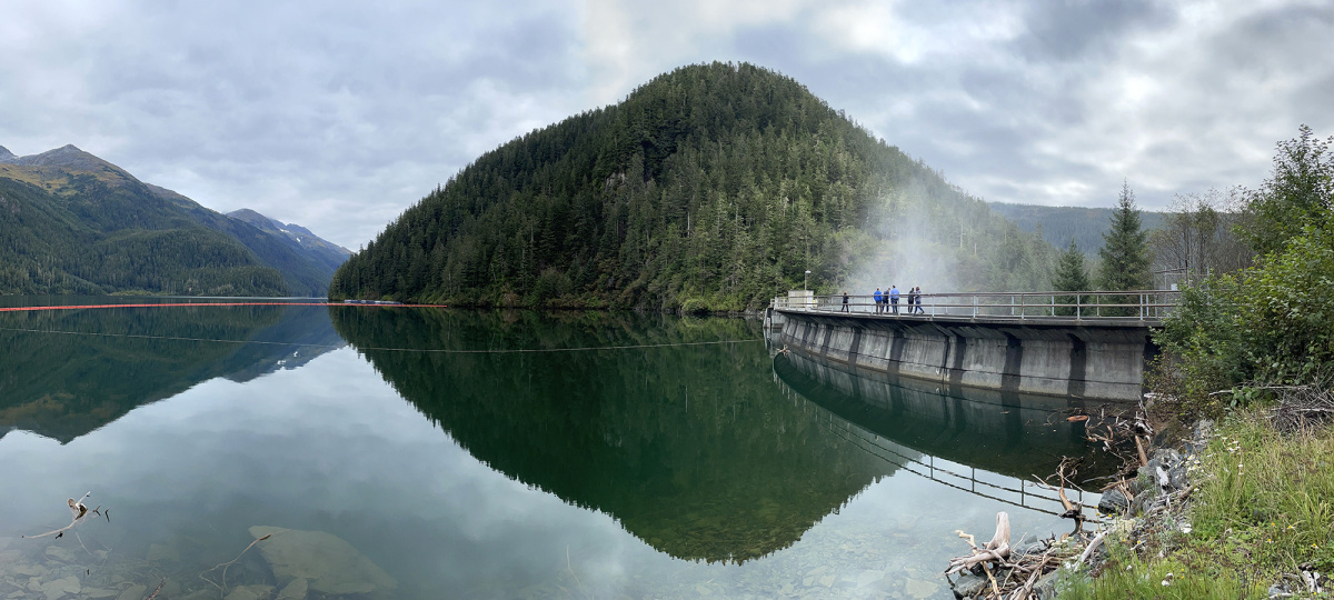 Green Lake dam