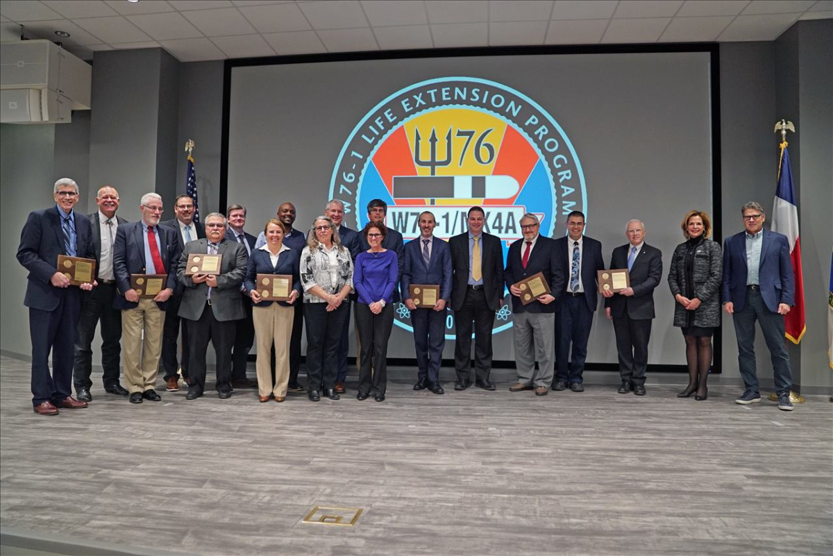 Image related to Celebration of the completion of the W76-1 Life Extension Program > Photos