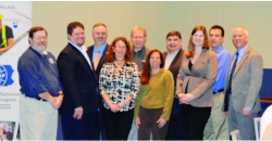 Representatives from Curtiss Wright, General Dynamics, Land O’Lakes, Mack Trucks, and Medimmune with DOE, Pennsylvania Department of Energy and PennTAP at the 2015 Strategic Energy Management Showcase. 11 - SEM Showcase.jpg