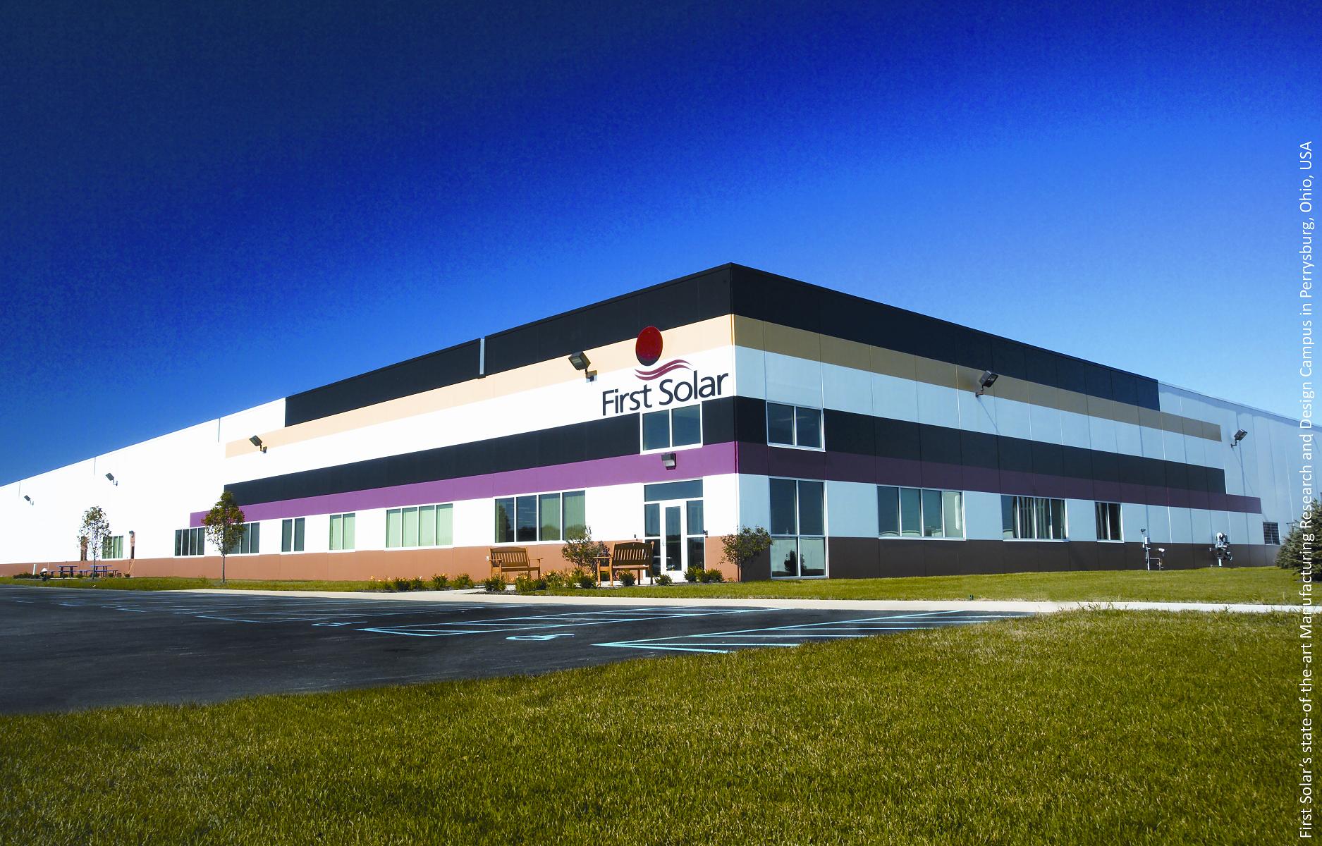 First Solar Manufacturing Facility in Ohio Department of Energy