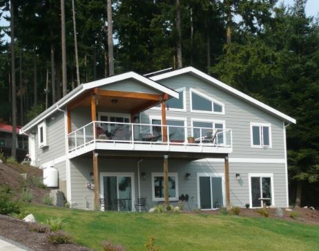 NetZero Energy home in Coupeville Washington