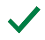 Graphic of a checkmark.