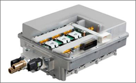 Delphi inverter. Courtesy of Delphi. Photo of the Delphi inverter