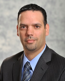José Zayas, Director, Wind Energy Technologies Office Twitter: @EnergyZayas Photo of man with short-cropped black hair wearing gray pin-striped suite, blue shirt and tie.