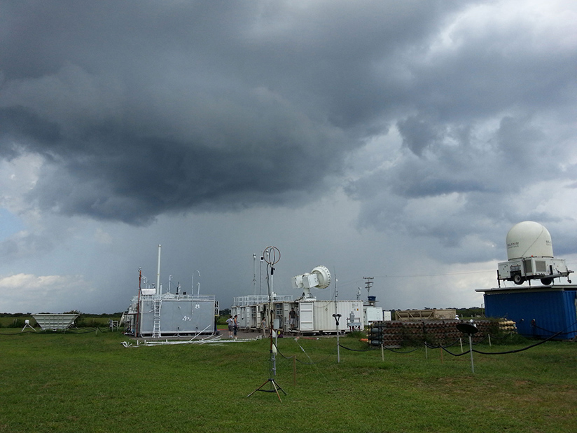 Small Particles Play Large Role in Tropical Thunderstorms