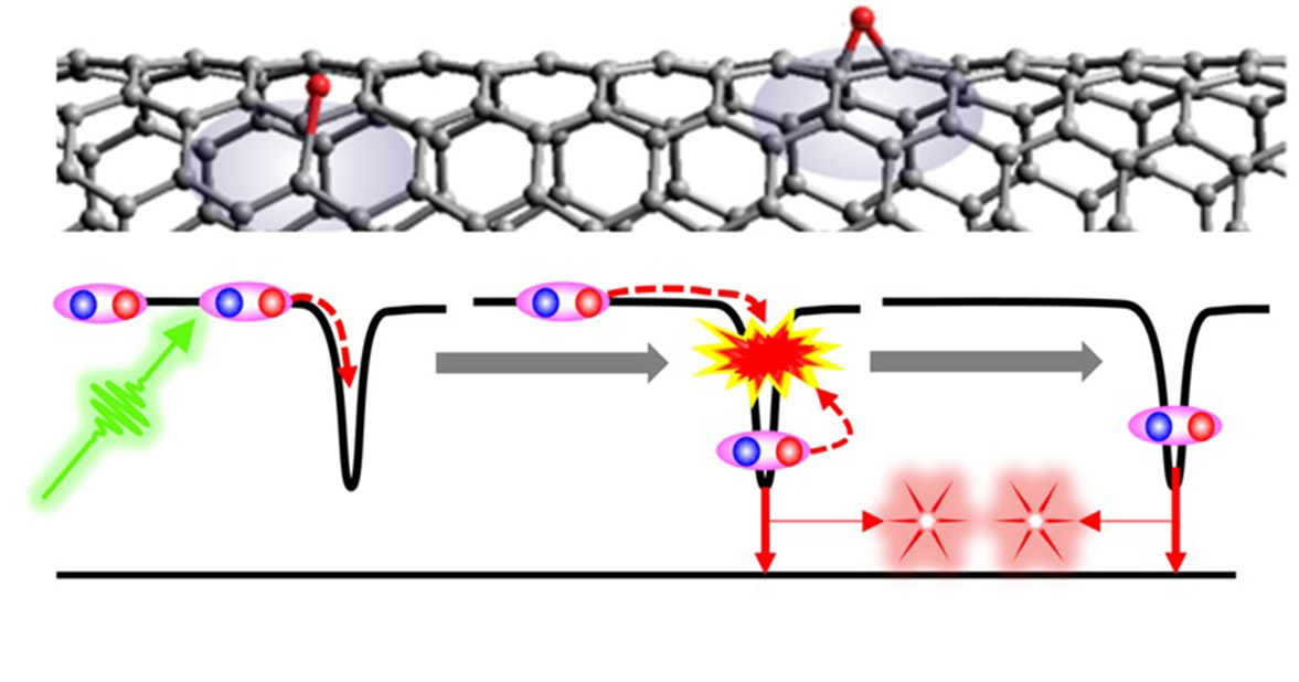 Carbon Nanotubes Give Two Excitons for the Price of One