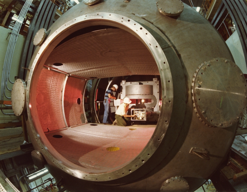 Photo of the Week Inside the Tandem Mirror Experiment Department of